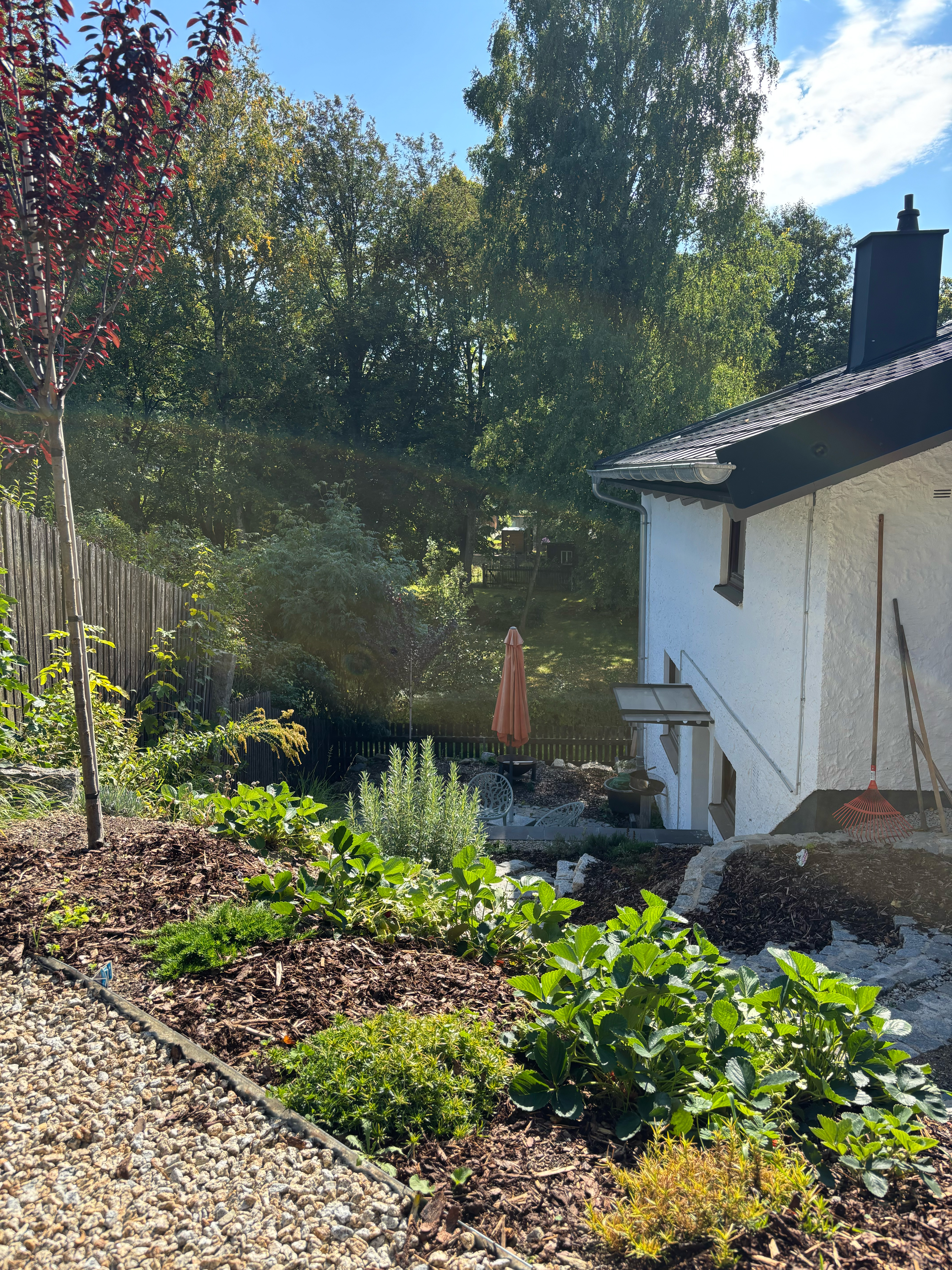 Ferienhaus an der Eger Außenansicht